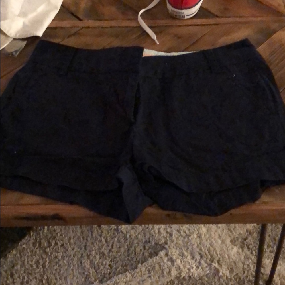 Jcrew dark navy khaki shorts